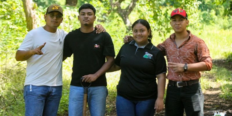 Jóvenes descubren su vocación en el  corazón agropecuario de Nicaragua