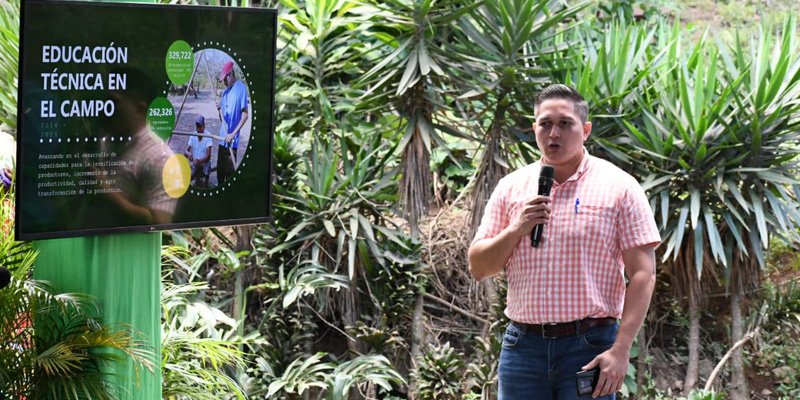 Lanzan Programa Educación Técnica en el Campo el que atenderá a 43,500 productores este año