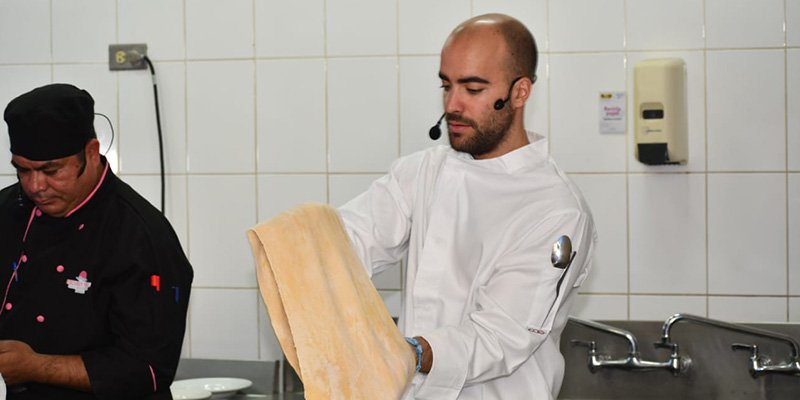 Master Class de Cocina Italiana para Estudiantes de Hotelería y Turismo