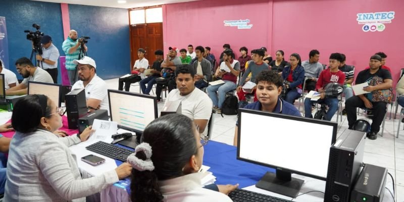Centros Tecnológicos de Managua proyectan ambientes de matrícula para la Educación Técnica 2026