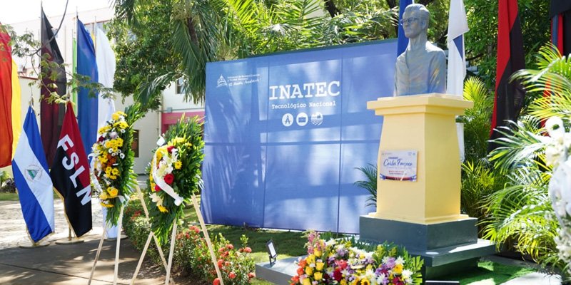 INATEC inaugura Monumento al Comandante Carlos Fonseca Amador en homenaje a su legado revolucionario