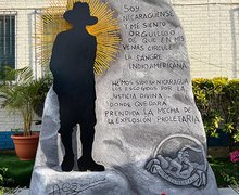 Inauguran   monumento en honor al General Augusto C. Sandino en Sede Central del Tecnológico Nacional