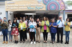 Acto de Inauguración del Centro Nacional de Desarrollo del Talento Creativo "Nieves Cajina"