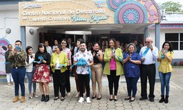 Acto de Inauguración del Centro Nacional de Desarrollo del Talento Creativo "Nieves Cajina"