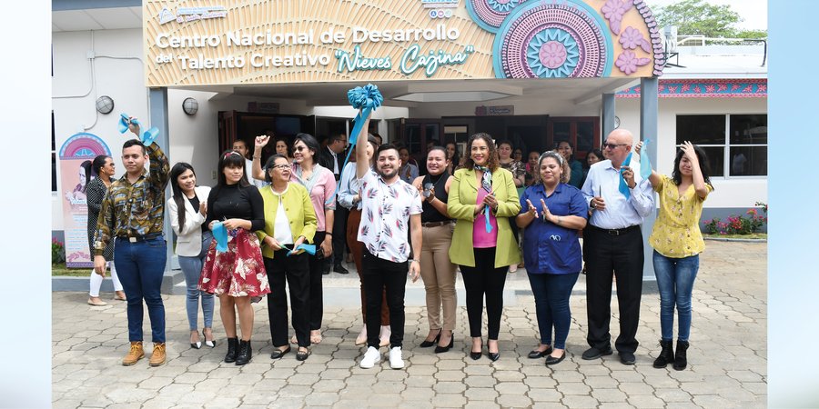 Acto de Inauguración del Centro Nacional de Desarrollo del Talento Creativo "Nieves Cajina"