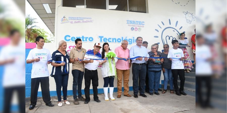 Otra Victoria Educativa para los nicaragüenses: Inauguran Centro Tecnológico Héroes de Bawas en Boaco