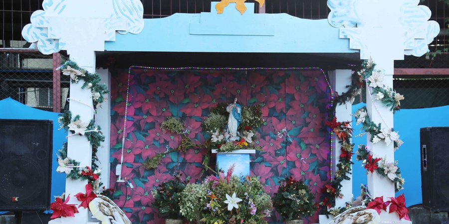 INATEC celebra último día de la novena a la Concepción de María