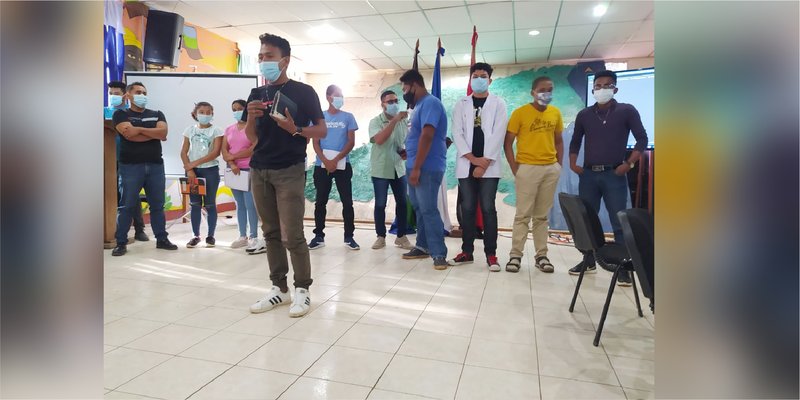 Estudiantes técnicos de Puerto Cabezas participan en Brainstorming Departamental
