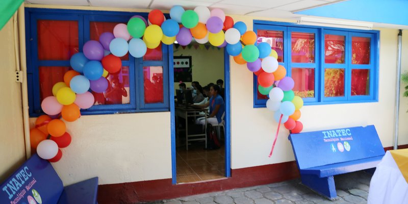 Rehabilitación de obras en el Centro Técnico Josefa Toledo de Juigalpa