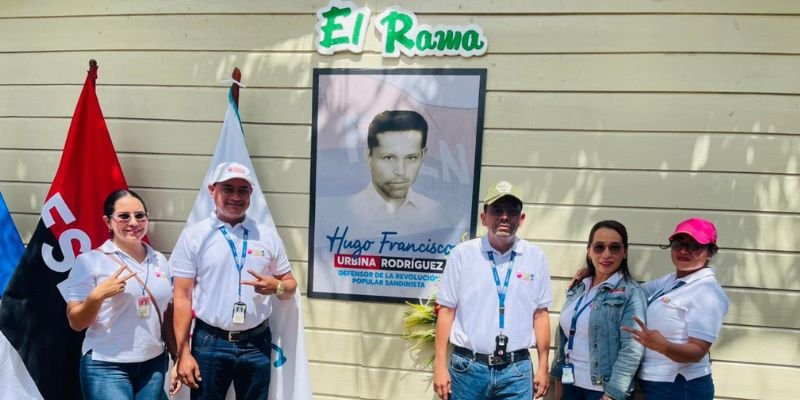 Centro Tecnológico El Rama rinde tributo al Héroe  “Hugo Francisco Urbina Rodríguez”