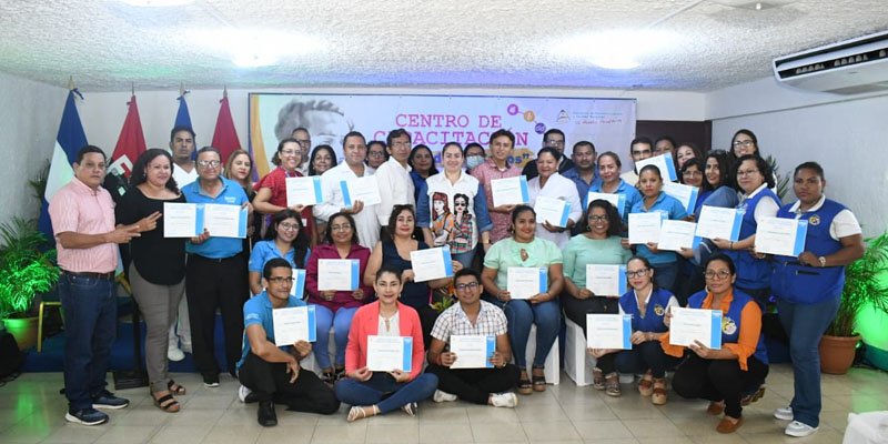 653 Servidores Públicos finalizan cursos en el Centro de Capacitación Comandante Carlos
