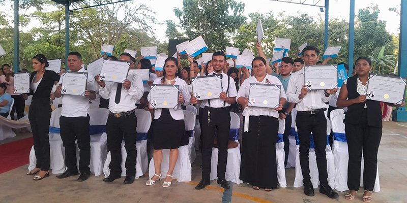 Centro Nacional de Formación de Docentes e Instructores Sede Siuna celebró Graduación 2023