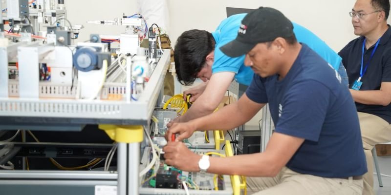 Taller Luban de Nicaragua: avanza instalación de equipos de alta Tecnología