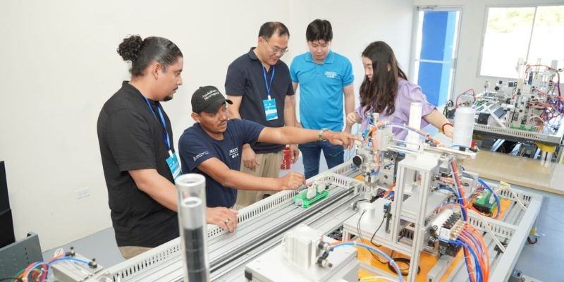 Taller Luban de Nicaragua: avanza instalación de equipos de alta Tecnología