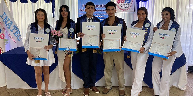INATEC Chinandega Celebra 46/19 con Entrega de Títulos a Nuevos Técnicos en Acuicultura, Veterinaria y Zootecnia