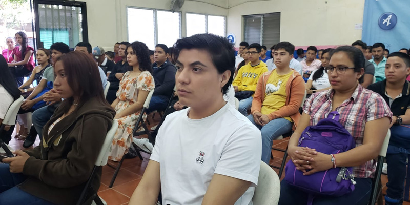 Estudiantes del Centro Tecnológico Alcides Miranda Fitoria de Boaco