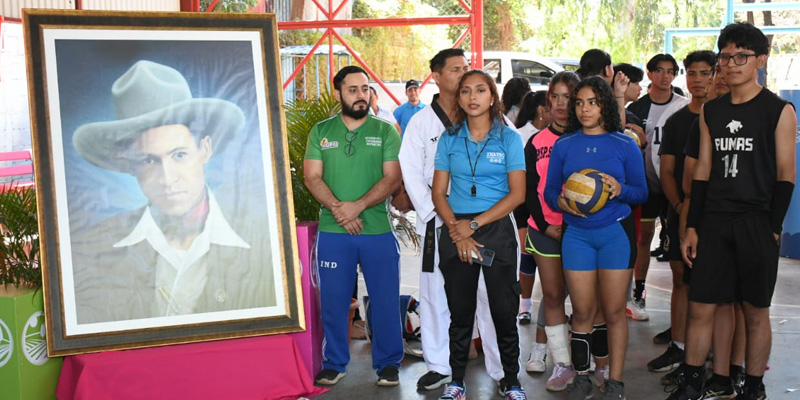 Estudiantes técnicos con ropa deportiva