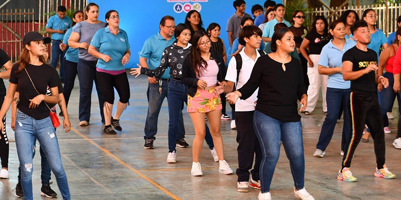 Zumbatón por la Paz: Servidores Públicos celebran en unidad  los tiempos de tranquilidad y victorias