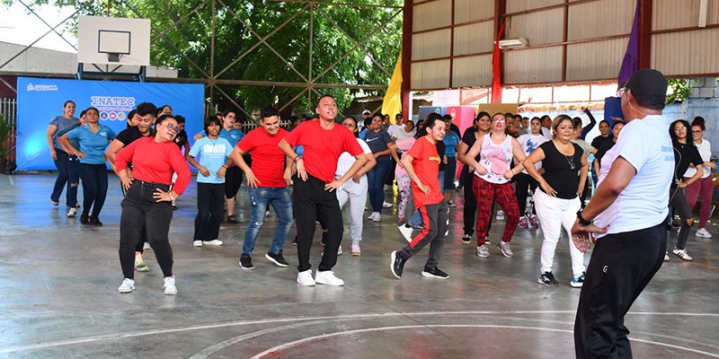 Zumbatón por la Paz: Servidores Públicos celebran en unidad  los tiempos de tranquilidad y victorias